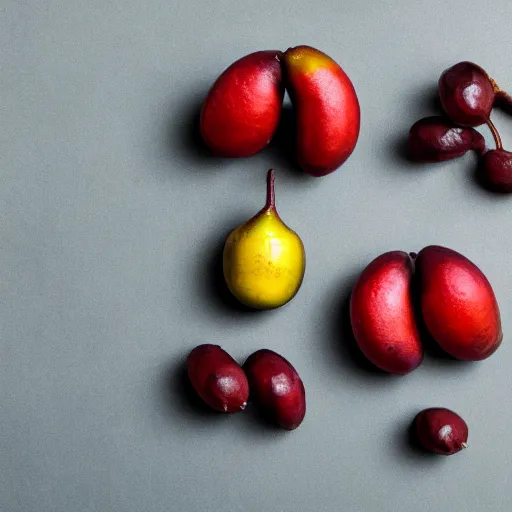 Image similar to alien fruit, soapberry, mangosteen