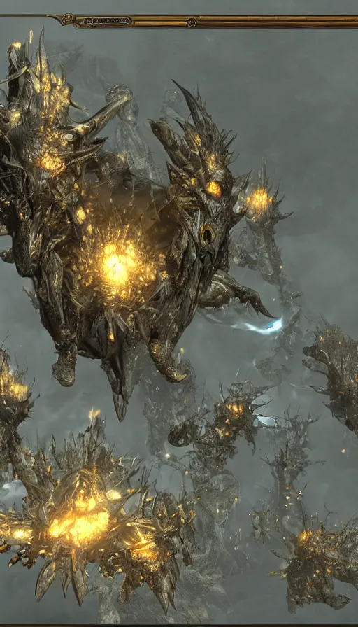 Image similar to The end of an organism, from Lineage 2