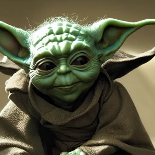 Prompt: Evil Yoda