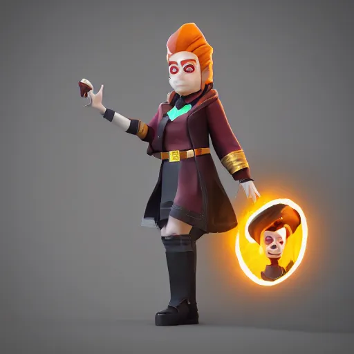 Prompt: minerva mcgonagall, clash royal style characters, unreal engine 5, octane render, detailed, brawl stars, cinematografic, cinema 4 d, artstation trending, high definition, very detailed, blender