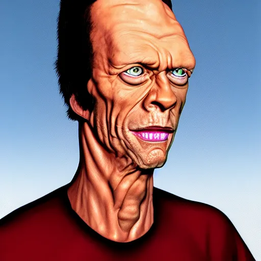 Image similar to uhd photorealistic beavis, correct face, photo by annie leibowitz