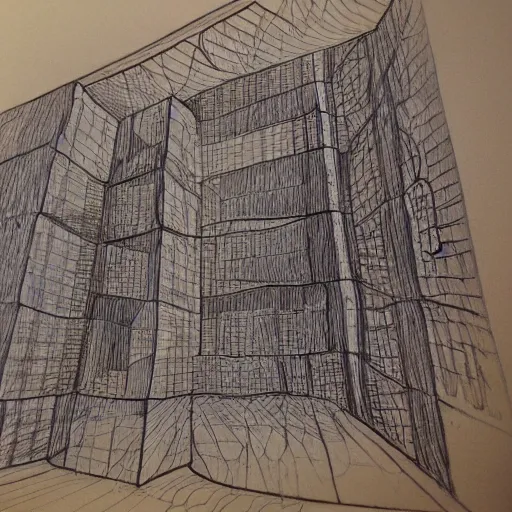 Image similar to a recursive drawing