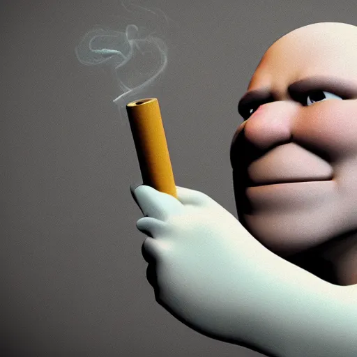 Image similar to mister clean smoking crack very detailed octane render 4 k