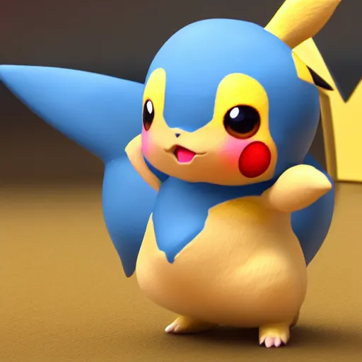 nymph render of a very cute 3d pikachu pokemon, | Stable Diffusion ...