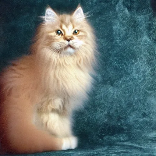 Prompt: “ the passion of the christ movie ” fluffy flame point siberian cat 1 0 2 4 x 1 0 2 4