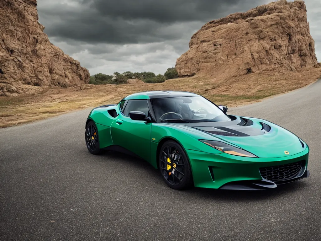 Prompt: “Lotus Evora, cinematic, 4K”