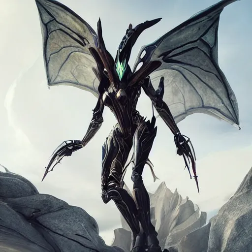 Image similar to high quality bug pov of a beautiful and stunning giant valkyr female warframe, as an anthropomorphic dragon, doing an elegant pose high above you, a giant warframe dragon foot looms over you, about to step on you, unaware of your existence, slick elegant design, sharp claws, detailed shot legs-up, highly detailed art, epic cinematic shot, realistic, professional digital art, high end digital art, furry art, DeviantArt, artstation, Furaffinity, 8k HD render, epic lighting, depth of field