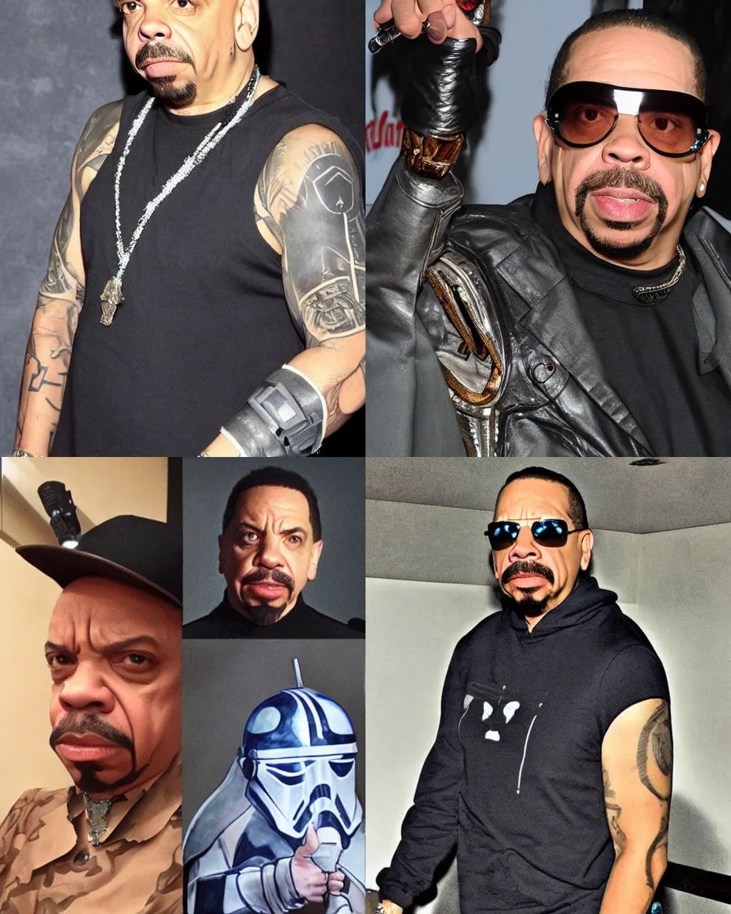 Prompt: ice t as rey from star wars