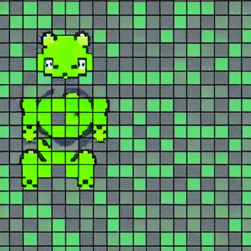 Image similar to bulbasaur, 1995 gameboy color pokémon gen 1 sprite