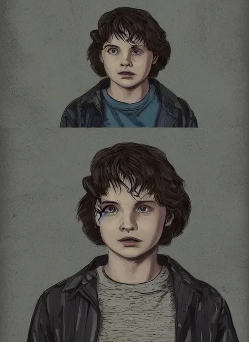 Image similar to Eddie Munson from Stranger Things in My Hero Acadamia, dark colors, sinister atmosphere, dramatic lighting, cinematic, establishing shot, extremely high detail, photo realistic, cinematic lighting, pen and ink, intricate line drawings, by Kohei Horikoshi, post processed, concept art, artstation, matte painting, style by eddie mendoza, raphael lacoste, alex ross