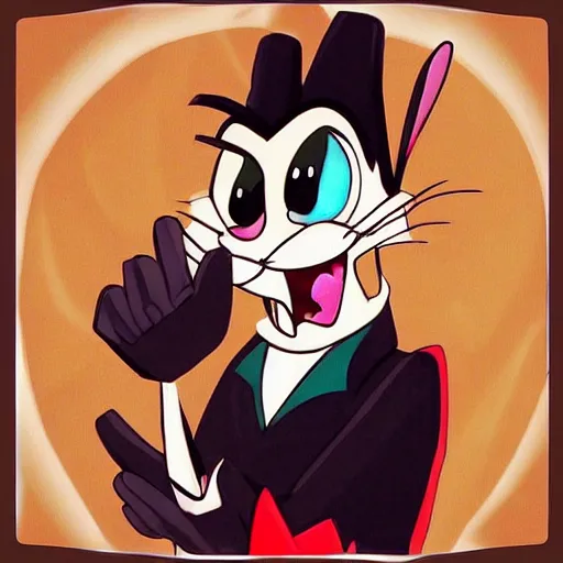 Prompt: “vampire bugs bunny”