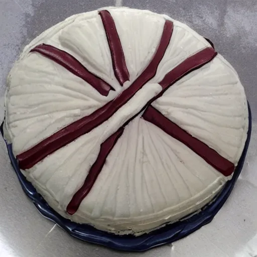 Image similar to basketball cake