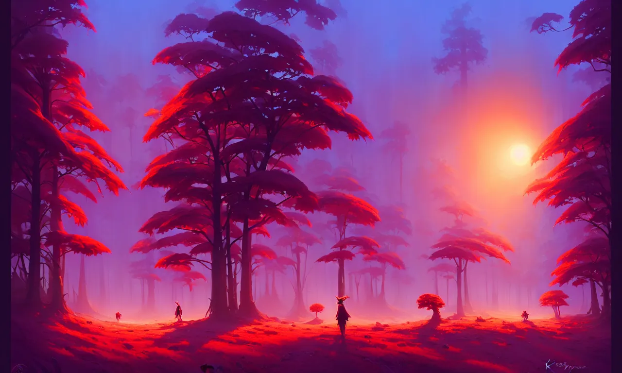 Image similar to Dark forest strawberries, behance hd by Jesper Ejsing, by RHADS, Makoto Shinkai and Lois van baarle, ilya kuvshinov, rossdraws global illumination