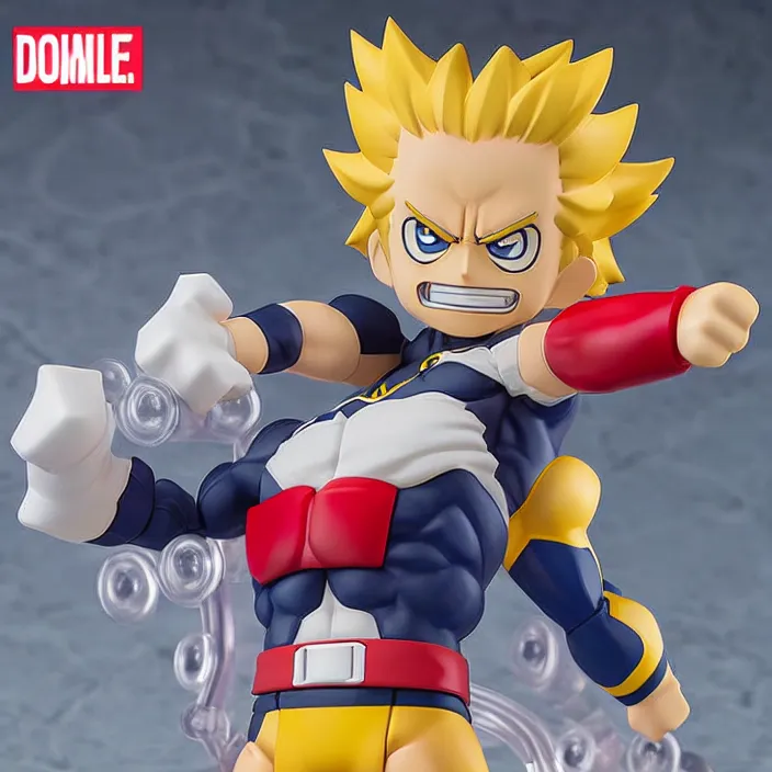 Image similar to (All might), An anime Nendoroid of (All might), figurine, detailed product photo