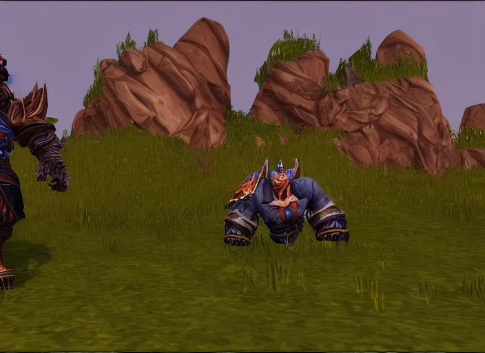 Prompt: donald trump in thunder bluff world of warcraft