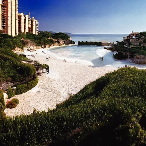 Image similar to idyllic seaside by ricardo bofill