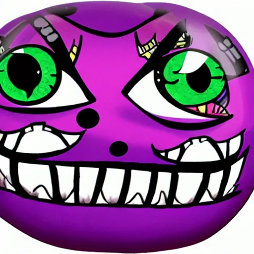 Prompt: monster high madballs