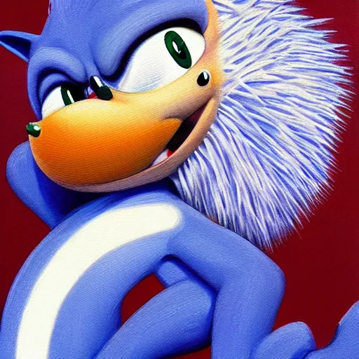 Found this really cool art of classic Sonic that Imma post on here