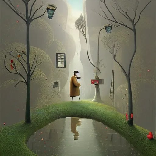 Image similar to Paris, artwork by Gediminas Pranckevicius,