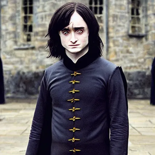 Image similar to daniel radcliffe as snape