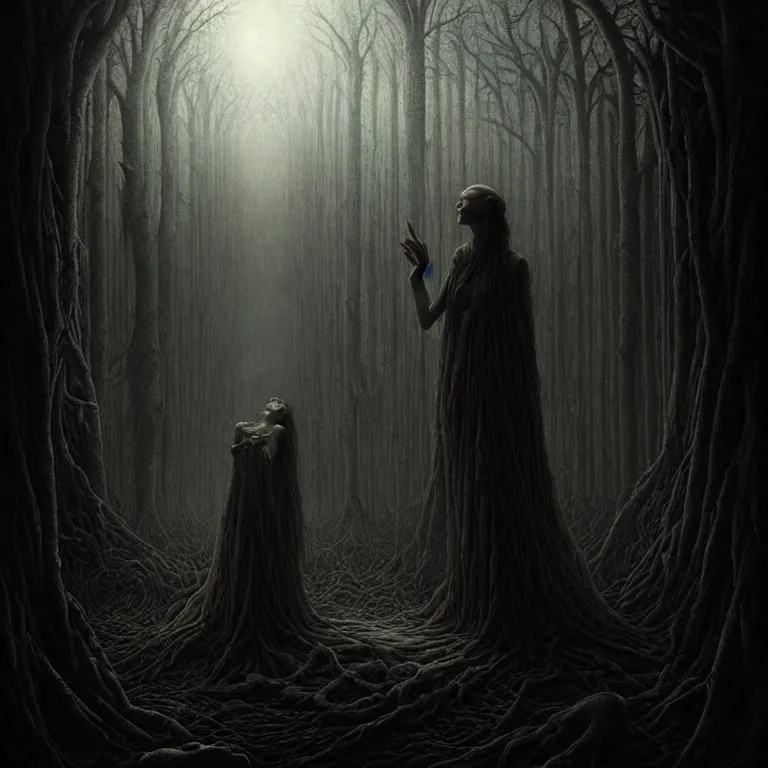 Prompt: epic professional digital art of eerie hunger, atmospheric lighting, painted, intricate, detailed, foreboding, by leesha hannigan, wayne haag, reyna rochin, ignacio fernandez rios, mark ryden, iris van herpen,, epic, stunning, gorgeous, much wow, cinematic, masterpiece.