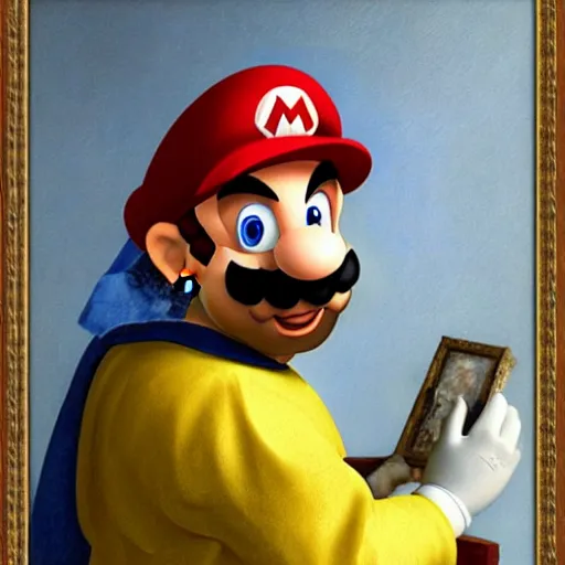 ▷ Painting Mario & Luigi by Chauvijo