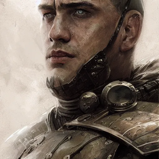 Prompt: portrait of el cid campeador, face portrait, epic, tragic, military art, fantasy, dieselpunk, hd shot, digital portrait, beautiful, artstation, comic style, by artgerm, guy denning, jakub rozalski, magali villeneuve and charlie bowater