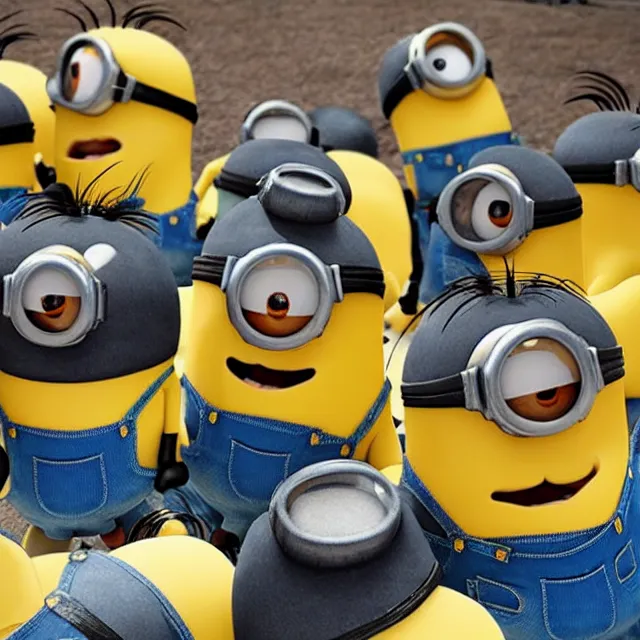 photo of a minion funeral | Stable Diffusion | OpenArt