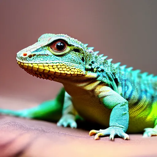 Image similar to photo of a lizard puppy