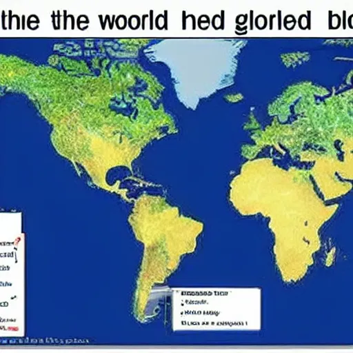 Image similar to the entire world has been flooded