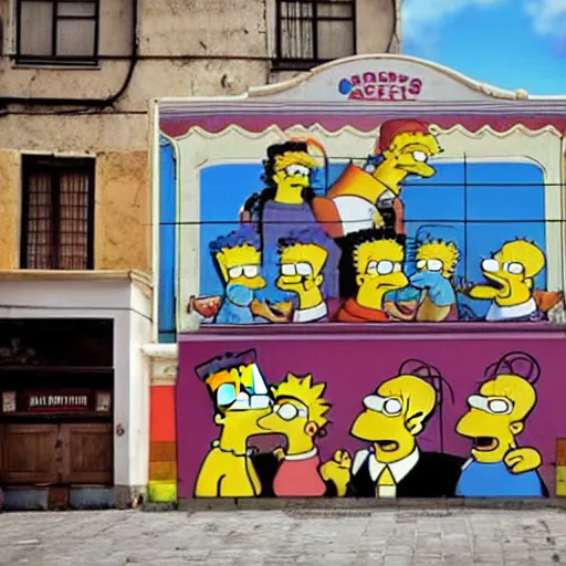 Image similar to simpsons, homer in istanbul