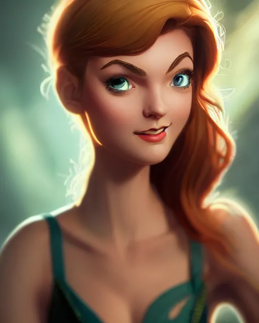 Prompt: charming young woman character portrait, by don bluth, sci - fi environment, highly detailed, dynamic shadows, 4 k, wallpaper - 1 0 2 4