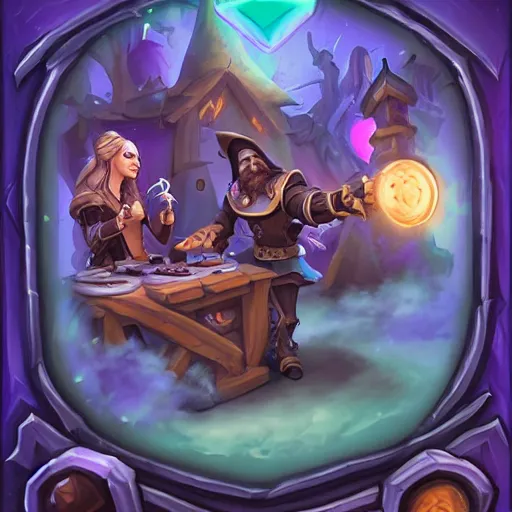 Image similar to Perfect 🧙‍♀️, Hearthstone official artwork trending on Hearthstone official