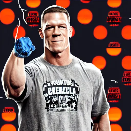 Prompt: Transparent John Cena