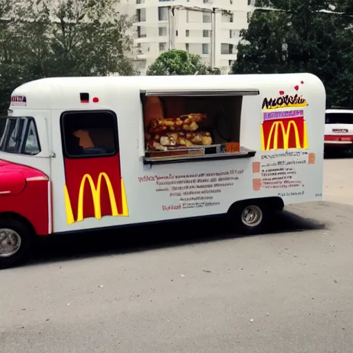 Image similar to mcdonald's food truck