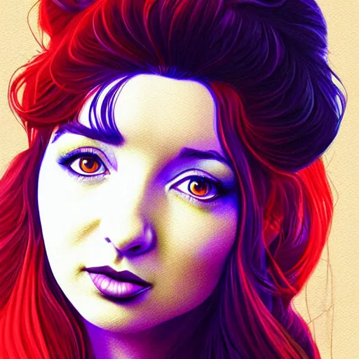 Image similar to richly detailed color illustration of young kate bush illustrated by artgerm and mina petrovic and timothy kong and marina federovna. 3 d shadowing