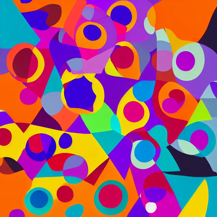 Image similar to abstract colorful shapes