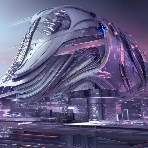 Image similar to sci-fi motherboard structure on the coronation of napoleon painting and digital billboard in the middle, unreal engine 5, keyshot, octane, artstation trending, ultra high detail, ultra realistic, cinematic, 8k, 16k, in style of zaha hadid, in style of nanospace Michael Menzelincev artstation, in style of Lee SOUDER artstation, colors in style of the Blade Runner 2049, in plastic, dark, tilt shift,