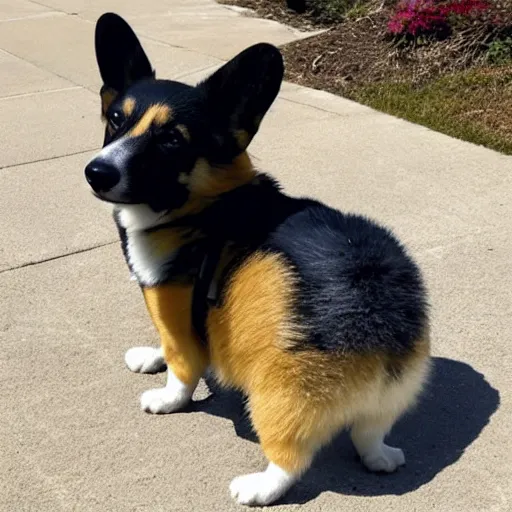 Image similar to thicc corgi