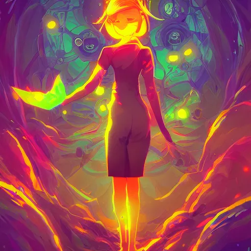 Image similar to skill magic deepdream radiating a glowing aura stuff loot legends stylized digital illustration video game icon artstation lois van baarle, ilya kuvshinov, rossdraws,