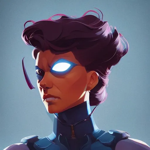 Image similar to face icon stylized minimalist x - men, loftis, cory behance hd by jesper ejsing, by rhads, makoto shinkai and lois van baarle, ilya kuvshinov, rossdraws global illumination