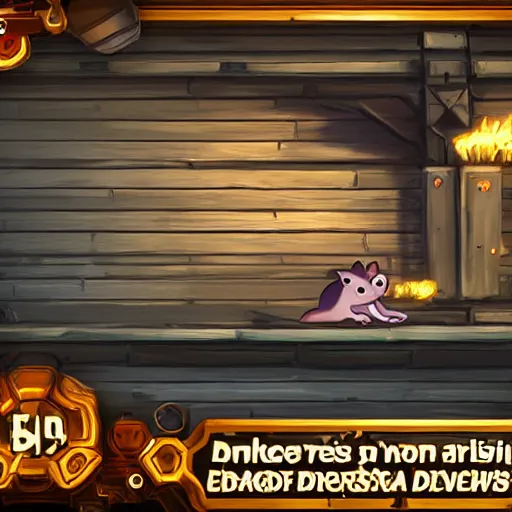 Prompt: hedgehog on a ship in seqa of thieves, game, screenshot, epic