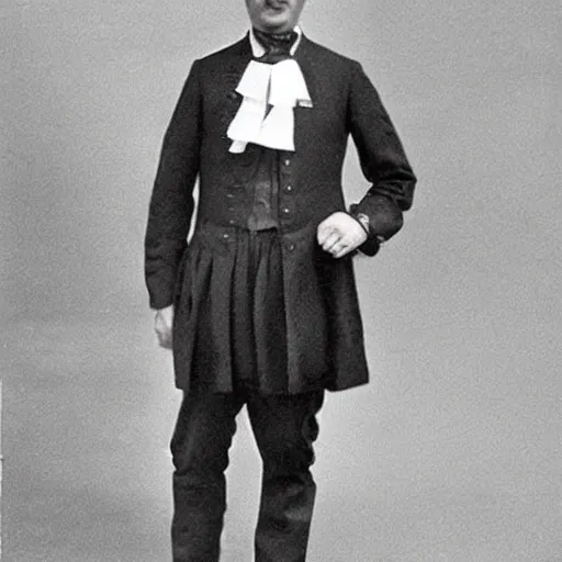 Image similar to photo of a french lawyer wearing a formal court dress