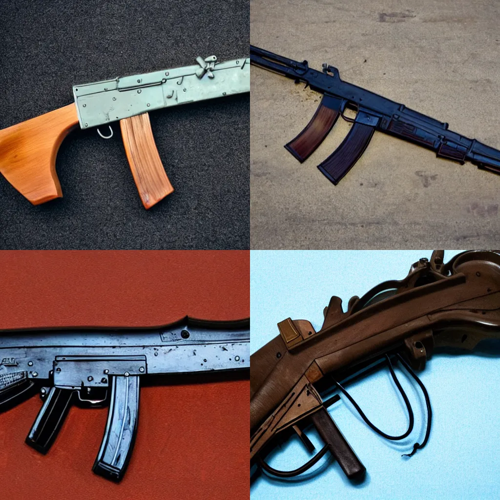 Prompt: an AK-47