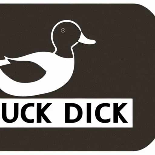 Prompt: logo of a duck