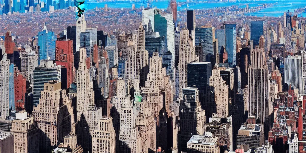 Image similar to new york city