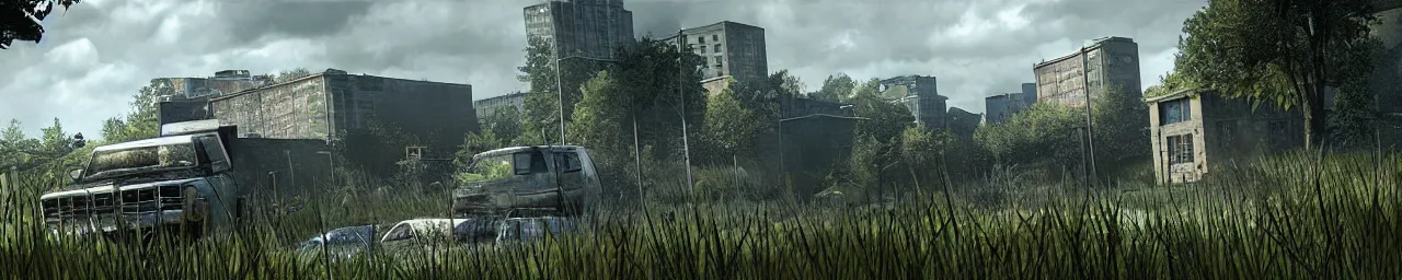 Prompt: the last of us, landscape