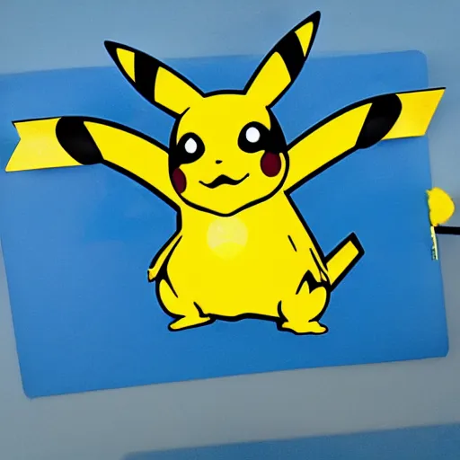 Image similar to a rubber Pikachu