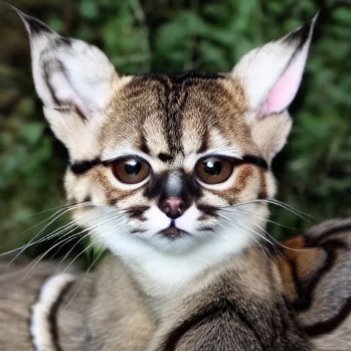 Image similar to Margay, with human ears!!!!!