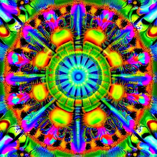 Prompt: fractal art, colorful, psychadelic, fractals